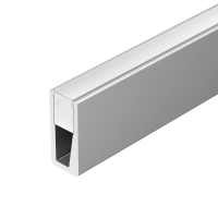 Профиль с экраном ALU-NANO-6-2000 ANOD+SILICONE, Arlight, 021940