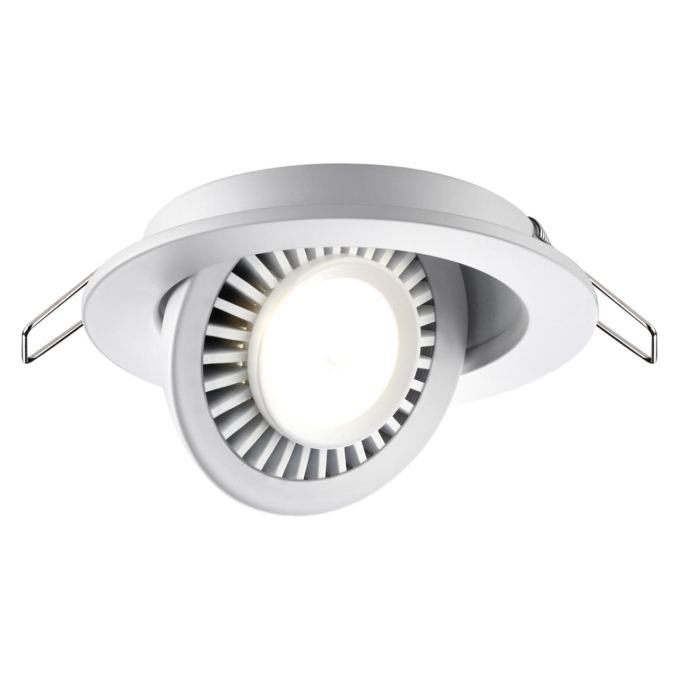 Светильник встраиваемый светодиодный IP20 LED 9W 770Лм 4000K 220V GESSO SPOT NT21 530 NOVOTECH 358815, фото на белом фоне Светильник встраиваемый светодиодный IP20 LED 9W 770Лм 4000K 220V GESSO SPOT NT21 530 NOVOTECH 358815, фото на белом фоне