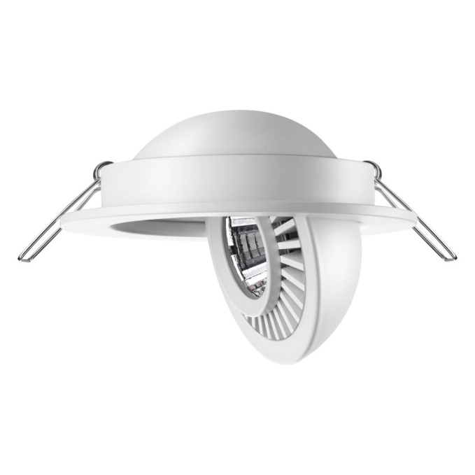 Светильник встраиваемый светодиодный IP20 LED 9W 770Лм 4000K 220V GESSO SPOT NT21 530 NOVOTECH 358815, фото на цветном фоне 2 Светильник встраиваемый светодиодный IP20 LED 9W 770Лм 4000K 220V GESSO SPOT NT21 530 NOVOTECH 358815, фото на цветном фоне 2