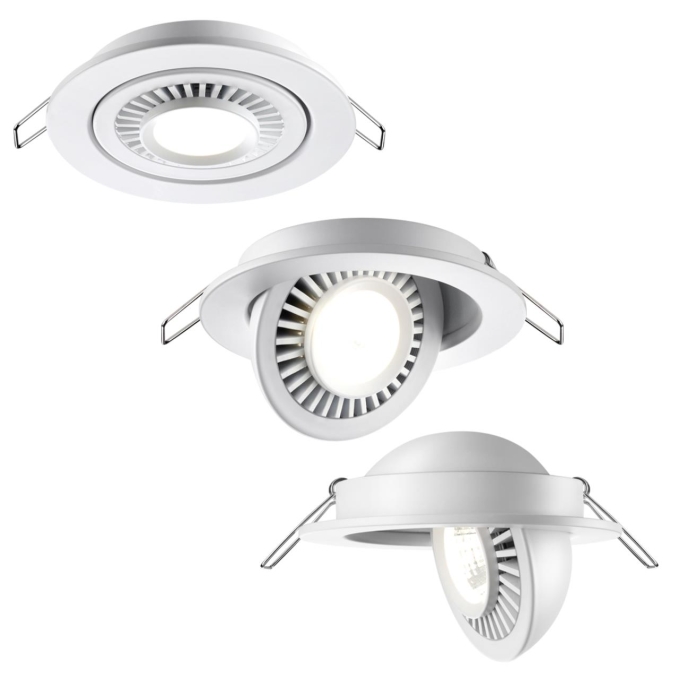 Светильник встраиваемый светодиодный IP20 LED 9W 770Лм 4000K 220V GESSO SPOT NT21 530 NOVOTECH 358815, композиция 1 Светильник встраиваемый светодиодный IP20 LED 9W 770Лм 4000K 220V GESSO SPOT NT21 530 NOVOTECH 358815, композиция 1