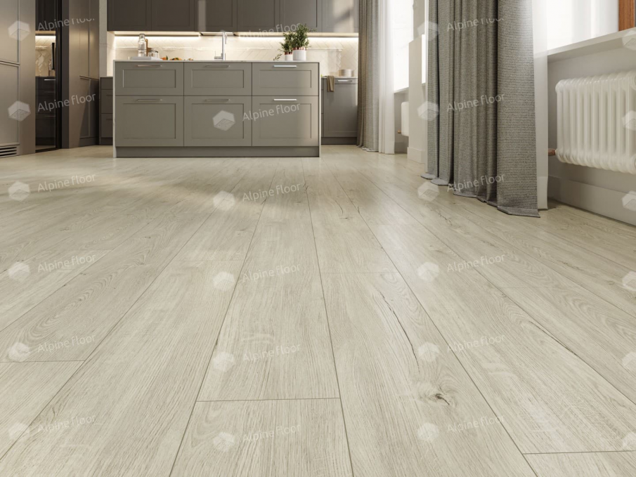 Кварцвиниловая плитка Alpine Floor Sequoia Снежная, ЕСО 6-8 LVT Кварцвиниловая плитка Alpine Floor Sequoia Снежная, ЕСО 6-8 LVT
