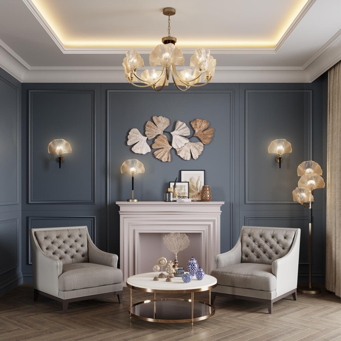 Бра E14 1*40W VENTAGLIO HALL ODL_EX22 149 ODEON LIGHT 4870/1W, композиция 5 Бра E14 1*40W VENTAGLIO HALL ODL_EX22 149 ODEON LIGHT 4870/1W, композиция 5