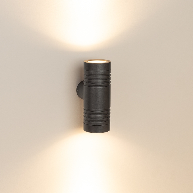 Светильник LGD-RAY-WALL-TWIN-R46-2x3W Warm3000 (GR, 24 deg, 230V), Arlight, 033306, изображение 4