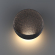 Настенный светильник ice crack IP44 LED 7W 231Лм 3000K CRI > 90 VELA HIGHTECH ODL25 297 ODEON LIGHT 7003/7WL, фото на цветном фоне 1