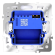 Подсветка светодиодная встраиваемая VOLTUM S70, (белый глянцевый), Voltum, VLS070601