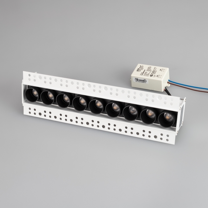 Светильник MS-ORIENT-BUILT-TRIMLESS-TC-S38x277-20W Day4000 (WH-BK, 30 deg, 230V), Arlight, 032226, изображение 5 Светильник MS-ORIENT-BUILT-TRIMLESS-TC-S38x277-20W Day4000 (WH-BK, 30 deg, 230V), Arlight, 032226, изображение 5