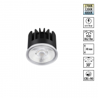 Модуль светодиодный с переключ. цв. температуры и мощности IP20 LED 6/8/10W 180-265V 2700К/3200К/4000К MOD DIOD NT25 486 NOVOTECH 359813 Модуль светодиодный с переключ. цв. температуры и мощности IP20 LED 6/8/10W 180-265V 2700К/3200К/4000К MOD DIOD NT25 486 NOVOTECH 359813