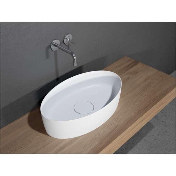 Накладная раковина Riho Oval 60 см W025001105 белая Накладная раковина Riho Oval 60 см W025001105 белая
