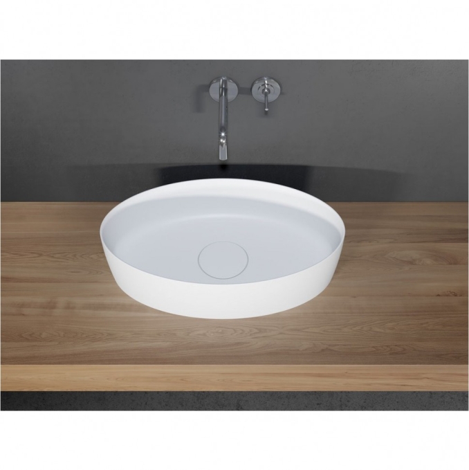Накладная раковина Riho Oval 60 см W025001105 белая Накладная раковина Riho Oval 60 см W025001105 белая