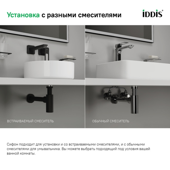 Сифон Iddis Optima Home OPTSB00i84 Сифон Iddis Optima Home OPTSB00i84