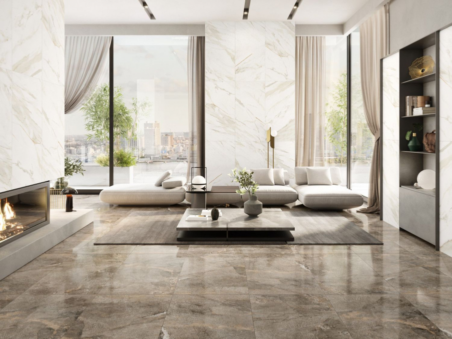 Керамогранит Pieza Ceramica Volterra Brown 60x60, VL006060N