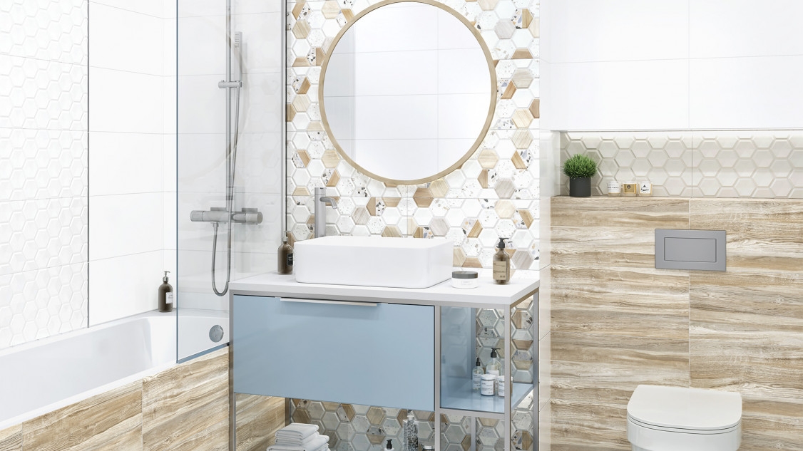 Настенная плитка Alma Ceramica Bilbao 24.9x50, TWU09BLB024 Настенная плитка Alma Ceramica Bilbao 24.9x50, TWU09BLB024