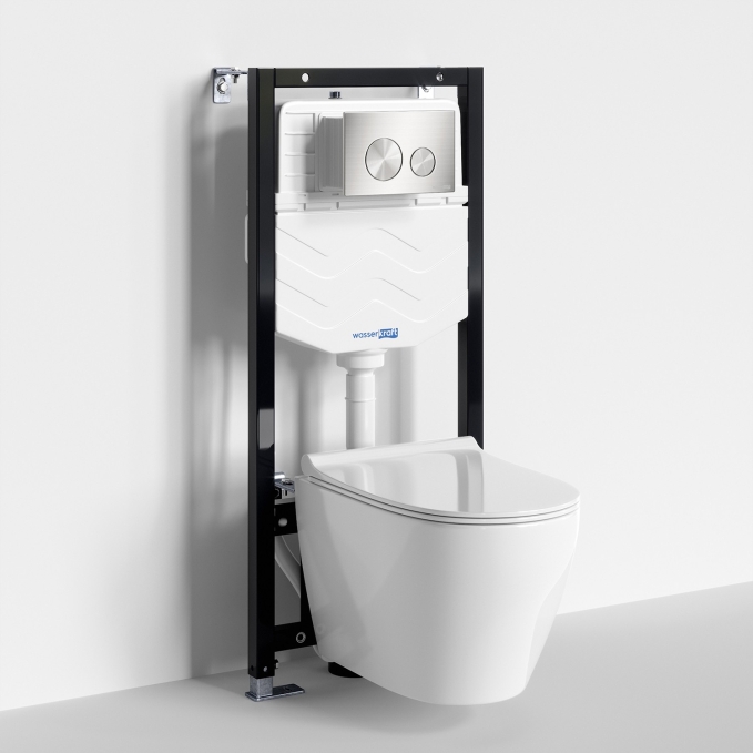 Система инсталляции с унитазом WasserKRAFT Aller 10TLT.010.ME.BN02.H002 Система инсталляции с унитазом WasserKRAFT Aller 10TLT.010.ME.BN02.H002
