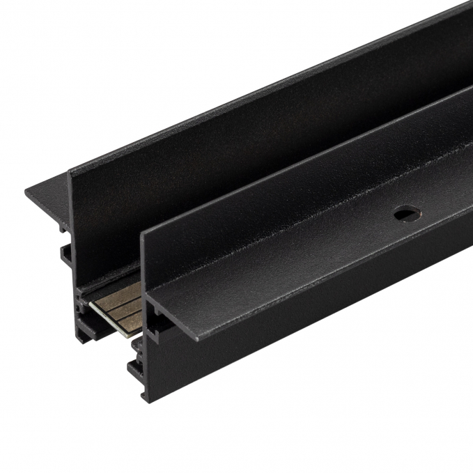 Трек встраиваемый MAG-TRACK-2538-FDW-2000 (BK), Arlight, 033460, изображение 1 Трек встраиваемый MAG-TRACK-2538-FDW-2000 (BK), Arlight, 033460, изображение 1