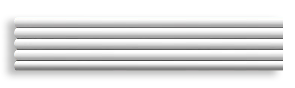 Молдинг гладкий Decomaster 97609, 75x8x2400 мм Молдинг гладкий Decomaster 97609, 75x8x2400 мм