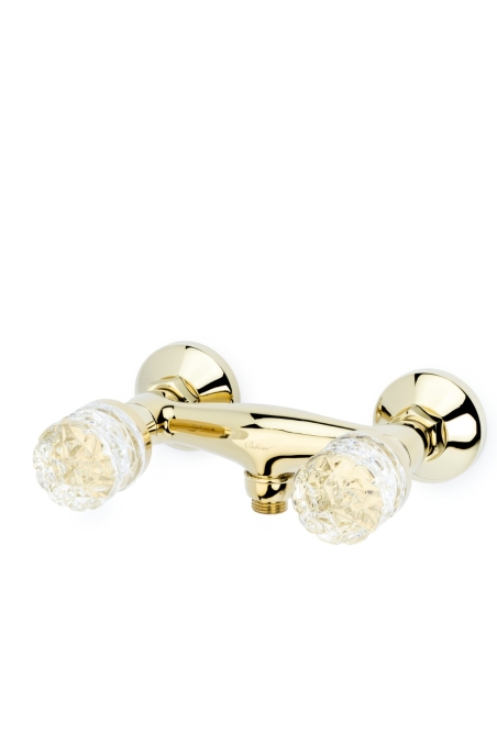 Смеситель для душа Boheme Crystal 294-CRST глянцевое золото Смеситель для душа Boheme Crystal 294-CRST глянцевое золото