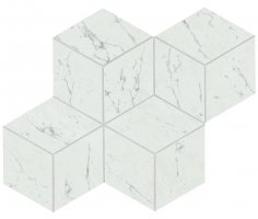 Мозаика Atlas Concorde Marvel Stone Carrara Pure Mosaico Esag. Lapp. 30x35, AS2J Мозаика Atlas Concorde Marvel Stone Carrara Pure Mosaico Esag. Lapp. 30x35, AS2J