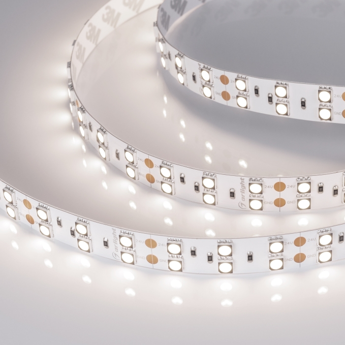 Светодиодная лента RT 2-5000 24V Day4000 2x2 (5060, 600 LED, CRI98), Arlight, 021469(1), изображение 3 Светодиодная лента RT 2-5000 24V Day4000 2x2 (5060, 600 LED, CRI98), Arlight, 021469(1), изображение 3