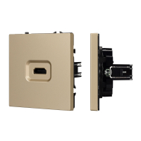 Механизм HDMI розетки SCT-NOBE-MHD1-SFPL-GD, Arlight, 061843 Механизм HDMI розетки SCT-NOBE-MHD1-SFPL-GD, Arlight, 061843