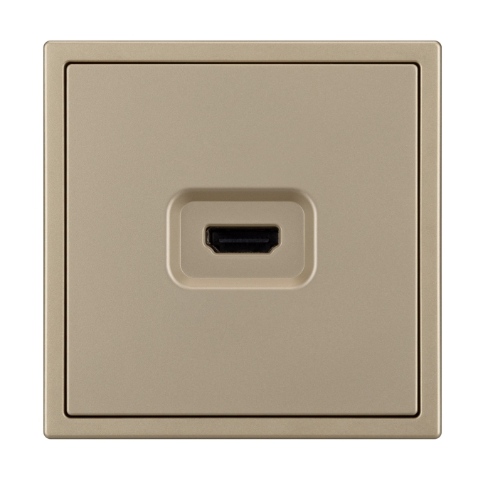 Механизм HDMI розетки SCT-NOBE-MHD1-SFPL-GD, Arlight, 061843, изображение 3 Механизм HDMI розетки SCT-NOBE-MHD1-SFPL-GD, Arlight, 061843, изображение 3