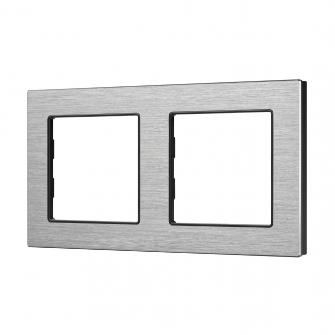 Рамка алюминиевая FRM-PRESTO-ALS-2-GR, Arlight, 043856, изображение 1