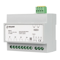 INTELLIGENT ARLIGHT Релейный модуль DALI-704-SW-DIN (BUS, 4х16A), Arlight, 033051