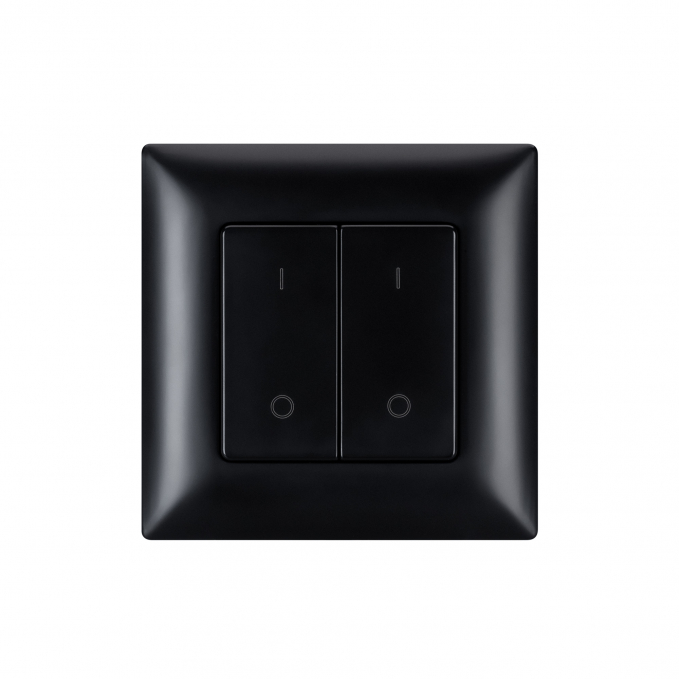 INTELLIGENT ARLIGHT Кнопочная панель SMART-RF-801-22-2G-DIM-SUF Black (3V, 2.4G), Arlight, 050446, изображение 2 INTELLIGENT ARLIGHT Кнопочная панель SMART-RF-801-22-2G-DIM-SUF Black (3V, 2.4G), Arlight, 050446, изображение 2