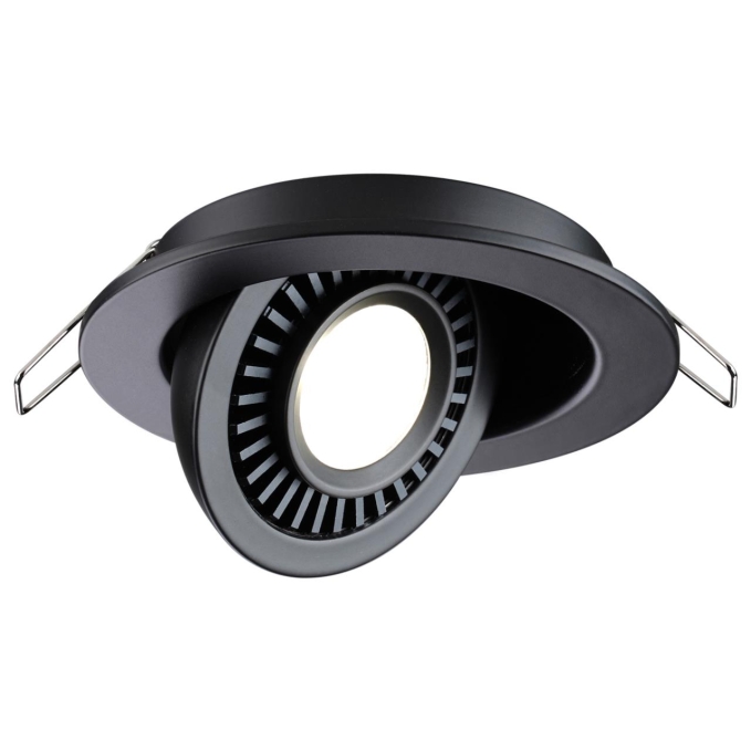 Светильник встраиваемый светодиодный IP20 LED 9W 770Лм 4000K 220V GESSO SPOT NT21 530 NOVOTECH 358816, фото на белом фоне Светильник встраиваемый светодиодный IP20 LED 9W 770Лм 4000K 220V GESSO SPOT NT21 530 NOVOTECH 358816, фото на белом фоне