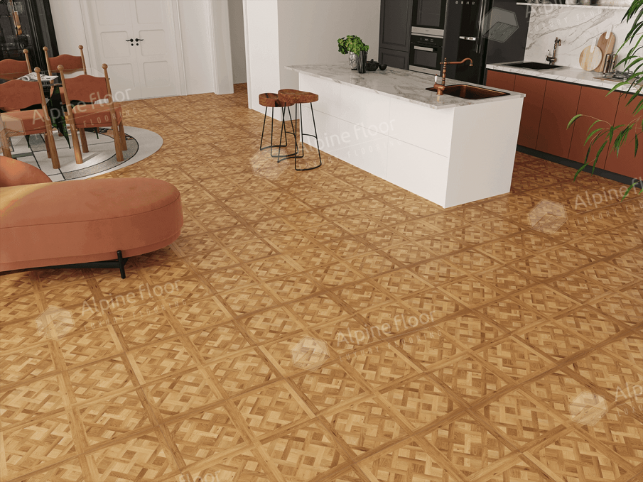 Каменный ламинат SPC Alpine Floor Parquet Sirocco Лувр, ECO 25-2 Каменный ламинат SPC Alpine Floor Parquet Sirocco Лувр, ECO 25-2