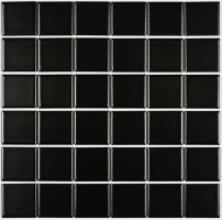 Мозаика Bonaparte Mosaics Manila Black 30.6x30.6 (48*48*6)