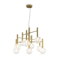 Потолочный светильник Люси / Luce, Freya, FR5584CL-L45G Потолочный светильник Люси / Luce, Freya, FR5584CL-L45G
