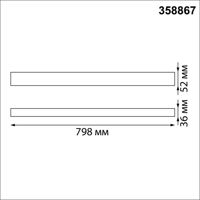 Светильник накладной/подвесной светодиодный (длина подвесов 1,2м) IP20 LED 4000K 30W 220V ITER OVER NT22 402 NOVOTECH 358867, схема товара Светильник накладной/подвесной светодиодный (длина подвесов 1,2м) IP20 LED 4000K 30W 220V ITER OVER NT22 402 NOVOTECH 358867, схема товара