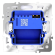 Подсветка светодиодная встраиваемая VOLTUM S70 с датчиком, (белый глянцевый), Voltum, VLS070701