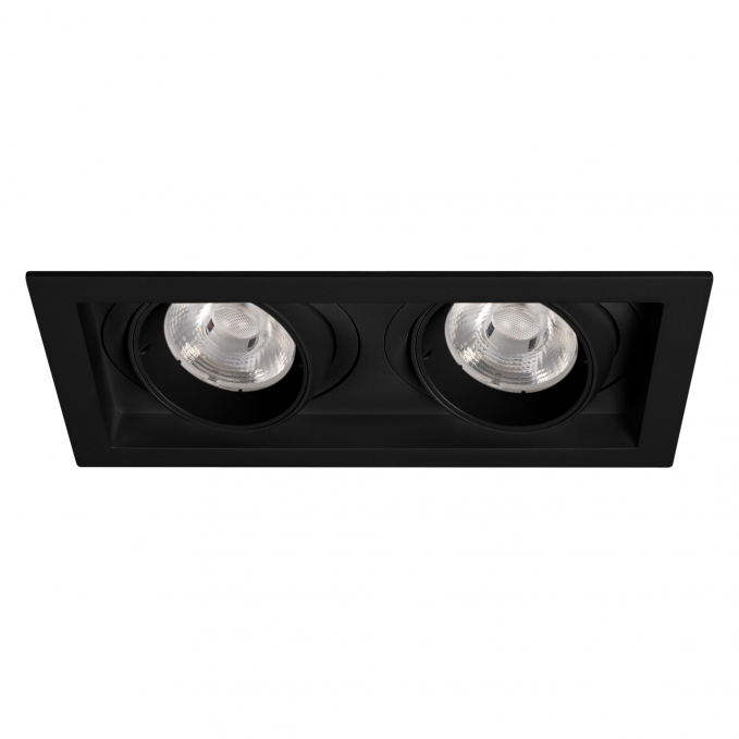 Светильник MS-VORTEX-BUILT-S210x117-2x20W Day4000 (BK-BK, 40 deg, 230V), Arlight, 058441, изображение 1
