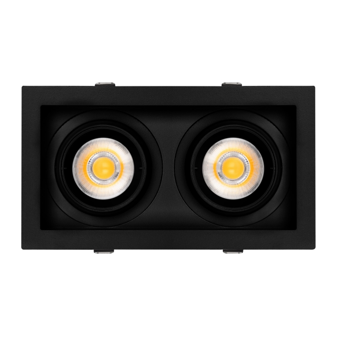 Светильник MS-VORTEX-BUILT-S210x117-2x20W Day4000 (BK-BK, 40 deg, 230V), Arlight, 058441, изображение 3