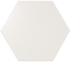 Настенная плитка Equipe Scale Hexagon White Matt 10.7x12.4, 21767