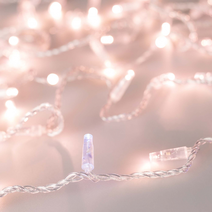 Светодиодная гирлянда ARD-STRING-CLASSIC-10000-CLEAR-100LED-FLASH Rose Gold (230V, 7W), Arlight, 025790, изображение 1 Светодиодная гирлянда ARD-STRING-CLASSIC-10000-CLEAR-100LED-FLASH Rose Gold (230V, 7W), Arlight, 025790, изображение 1