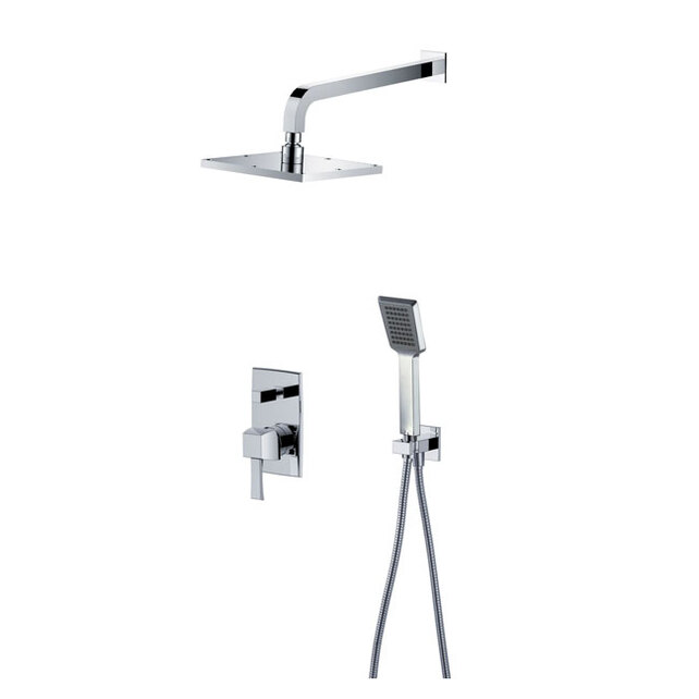 Душевой комплект со смесителем Caprigo Diamante 50-215-crm хром