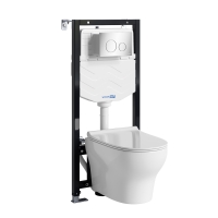 Система инсталляции с унитазом WasserKRAFT Aller 10TLT.010.ME.CH02.H001 Система инсталляции с унитазом WasserKRAFT Aller 10TLT.010.ME.CH02.H001