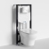 Система инсталляции с унитазом WasserKRAFT Aller 10TLT.010.ME.CH02.H001