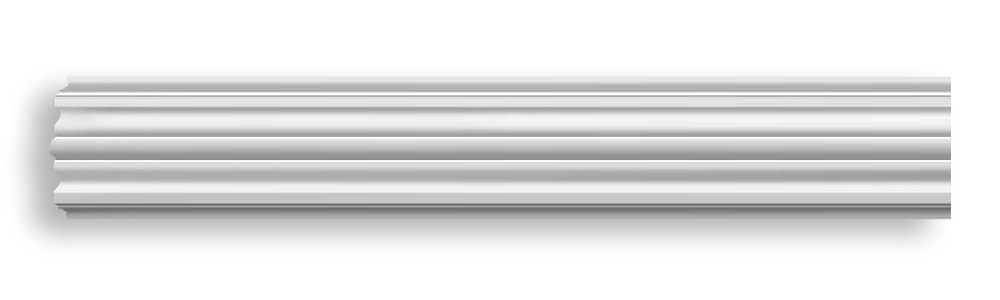 Молдинг гладкий Decomaster 97615, 50x12x2400 мм