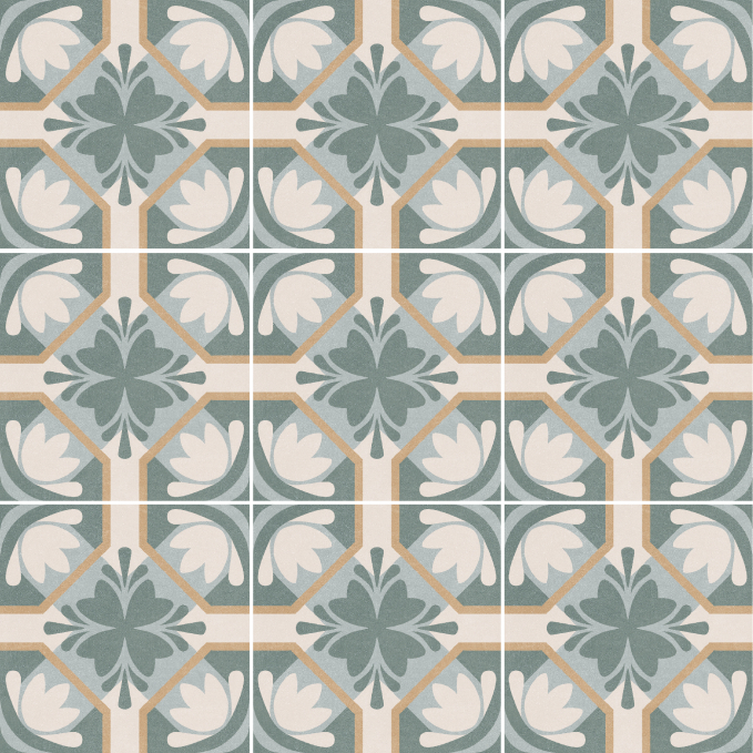 Керамогранит Smile Tile Siena Lima 19.8x19.8
