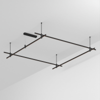 Основание ART-APRIORI-QUADRAT-ROD-400-2000x2000 (BK), Arlight, 048523
