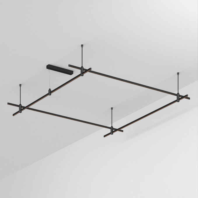 Основание ART-APRIORI-QUADRAT-ROD-400-2000x2000 (BK), Arlight, 048523, изображение 1 Основание ART-APRIORI-QUADRAT-ROD-400-2000x2000 (BK), Arlight, 048523, изображение 1