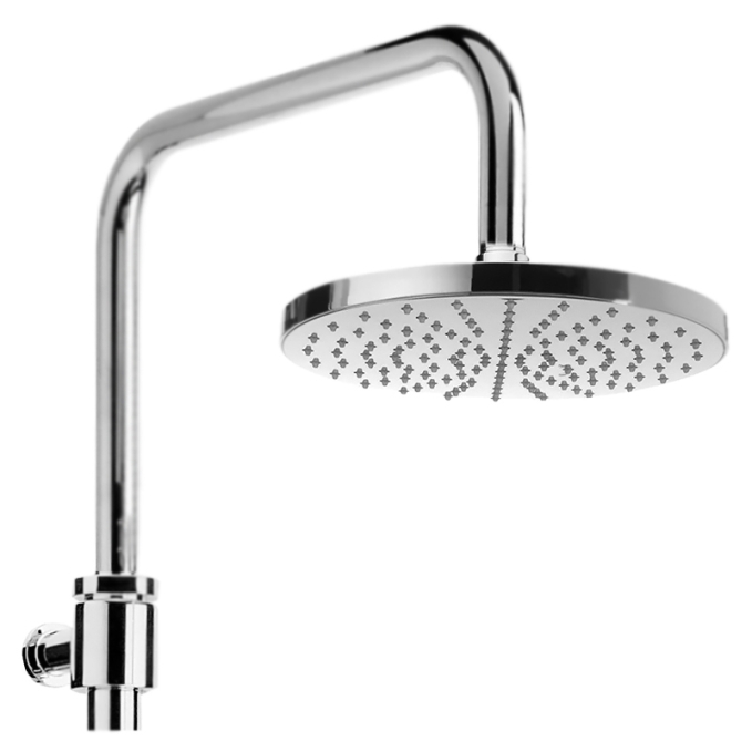 Душевая стойка со смесителем Webert Azeta AZ870105015PVC хром глянцевая
