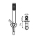 Душевой гарнитур Webert Shower Set AC0982015 хром глянцевый Душевой гарнитур Webert Shower Set AC0982015 хром глянцевый