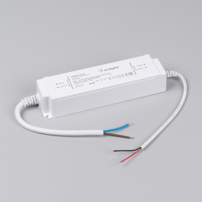 Блок питания ARPJ-SP-86700-PFC (60W, 43-86V, 0.7A), Arlight, 037891, изображение 2 Блок питания ARPJ-SP-86700-PFC (60W, 43-86V, 0.7A), Arlight, 037891, изображение 2