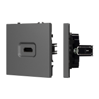 Механизм HDMI розетки SCT-NOBE-MHD1-SFPL-GR, Arlight, 061844 Механизм HDMI розетки SCT-NOBE-MHD1-SFPL-GR, Arlight, 061844