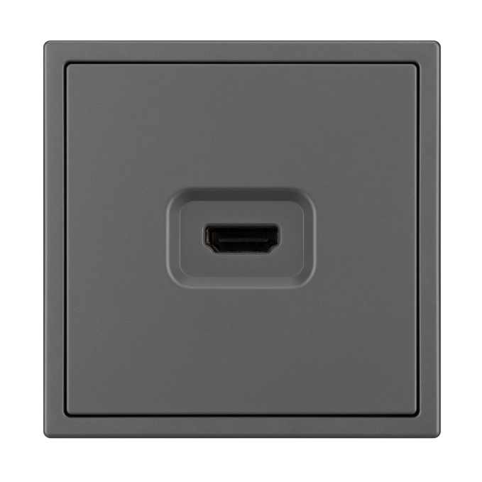 Механизм HDMI розетки SCT-NOBE-MHD1-SFPL-GR, Arlight, 061844, изображение 3 Механизм HDMI розетки SCT-NOBE-MHD1-SFPL-GR, Arlight, 061844, изображение 3