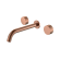 Встраиваемый смеситель Boheme Stick 152-2-CB.1 брашированная медь